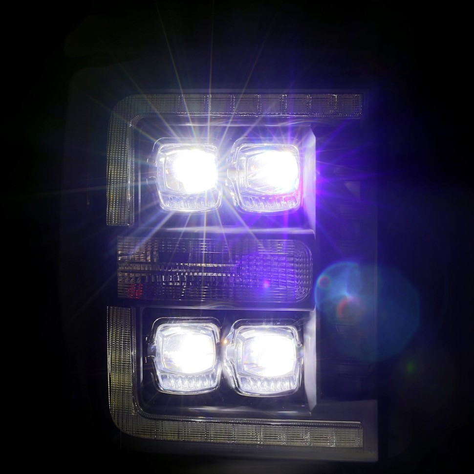 Комплект передних Led фар Ford F-250/F-350/F-450/F-550 11-16 NOVA-Series AlphaRex 880149