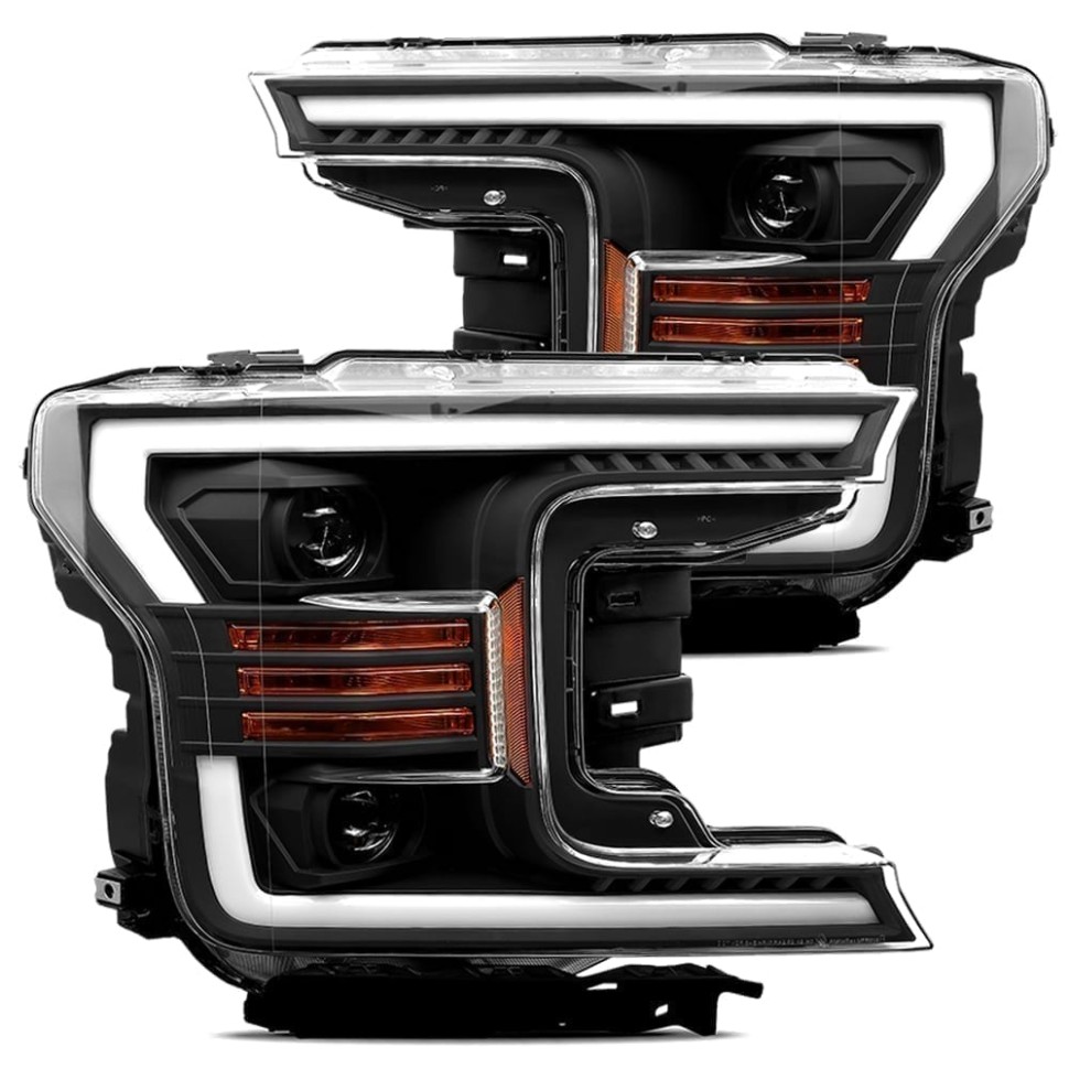 Комплект передних Led фар Ford F-150 18-20 LUXX-Series AlphaRex 880176