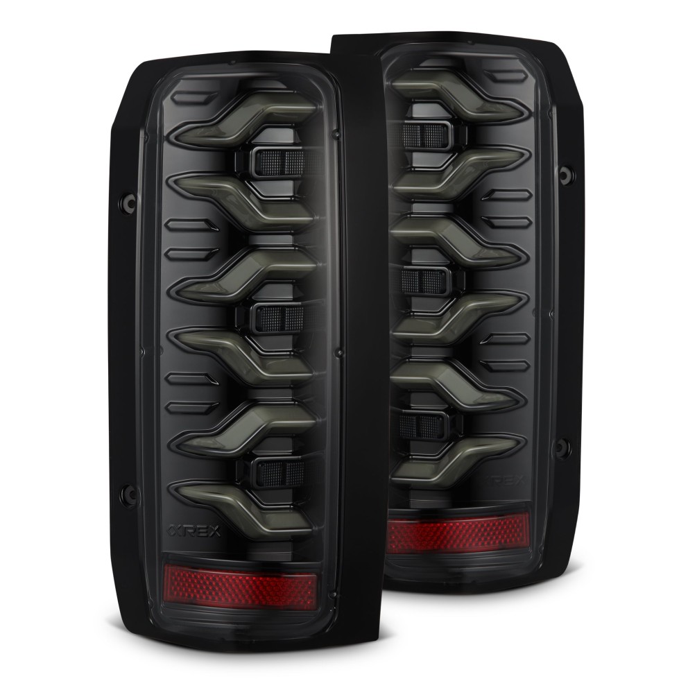 Светодиодные задние фонари Ford F-150/F-250/F-350/Bronco 87-97 LUXX-Series AlphaRex 658006