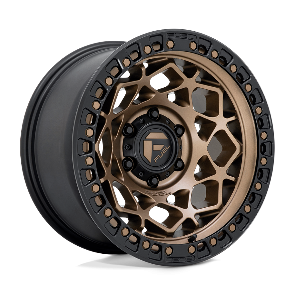 Fuel Off Road D7851500A655 Unit Wheel Bronze W/Matte Black Ring 15x10