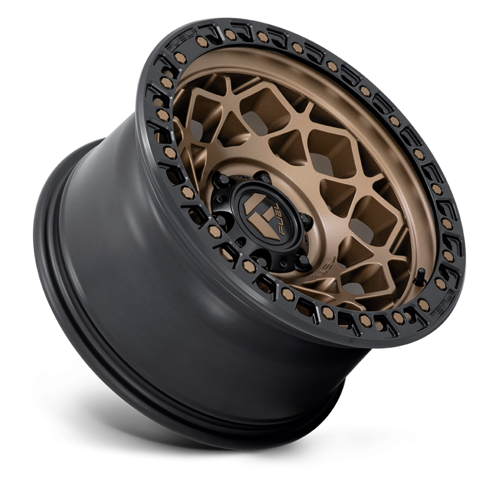Fuel Off Road D7851500A655 Unit Wheel Bronze W/Matte Black Ring 15x10