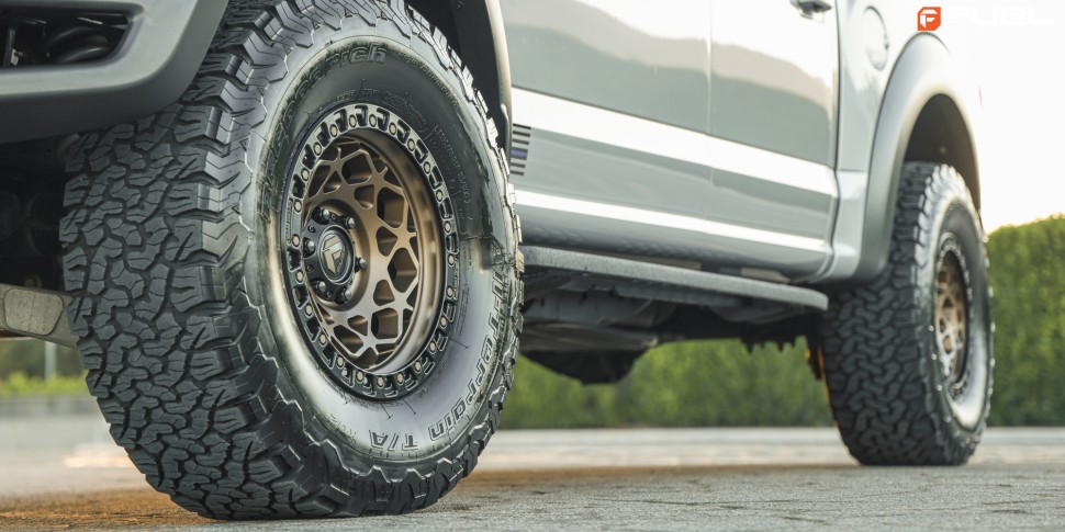 Fuel Off Road D7851500A655 Unit Wheel Bronze W/Matte Black Ring 15x10