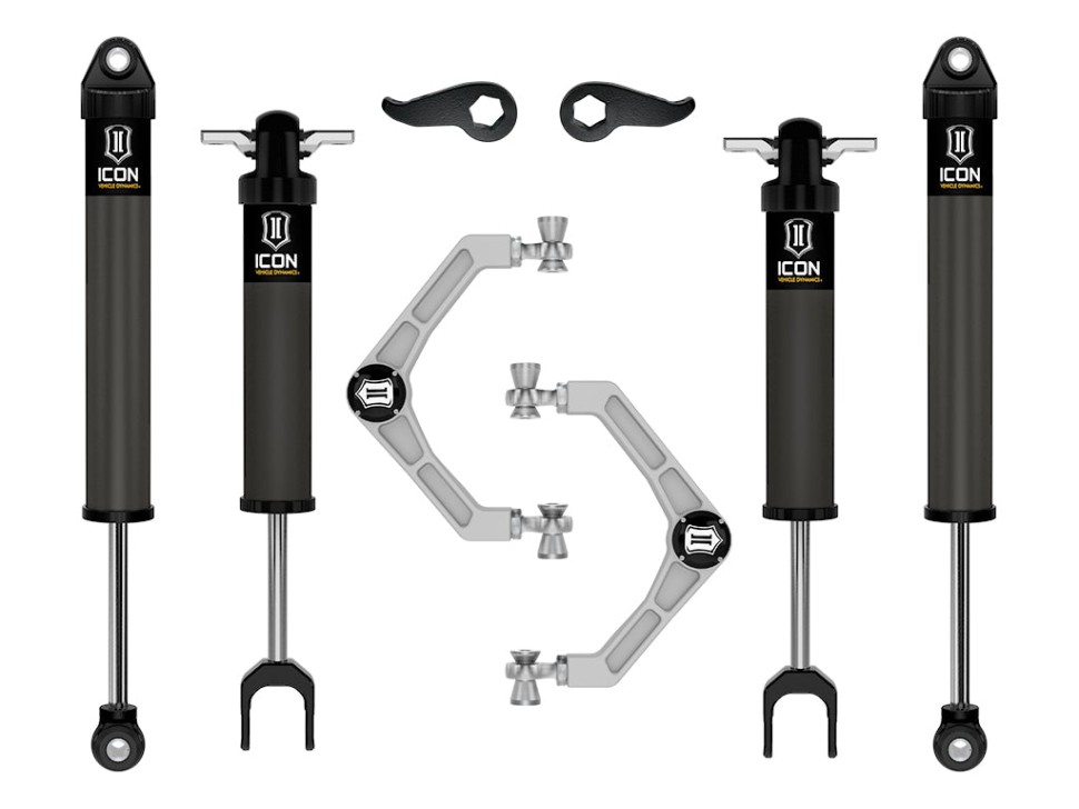 Ліфт-комплект підвіски Chevrolet Silverado/GMC Sierra 2500/3500 AT4/AT4X/ZR2 20-26 Stage 1 Lift 2-3.5" Icon Vehicle Dynamics K78361
