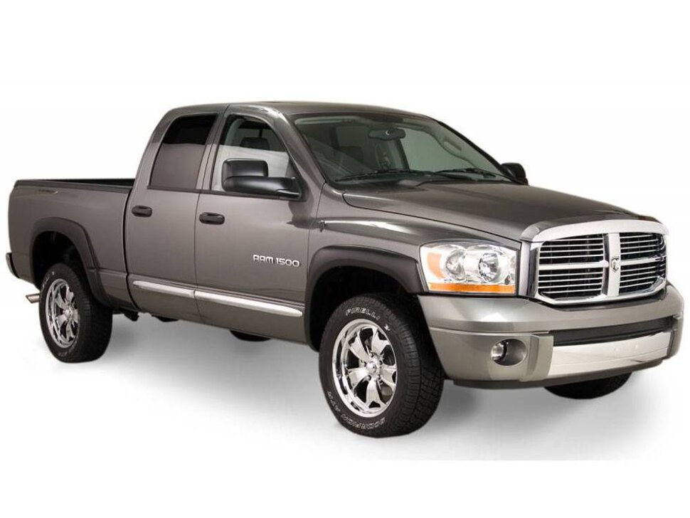 Bushwacker 50910-02 OE Fender Flares Set 4 PC Dodge Ram 1500/2500/3500 06-09