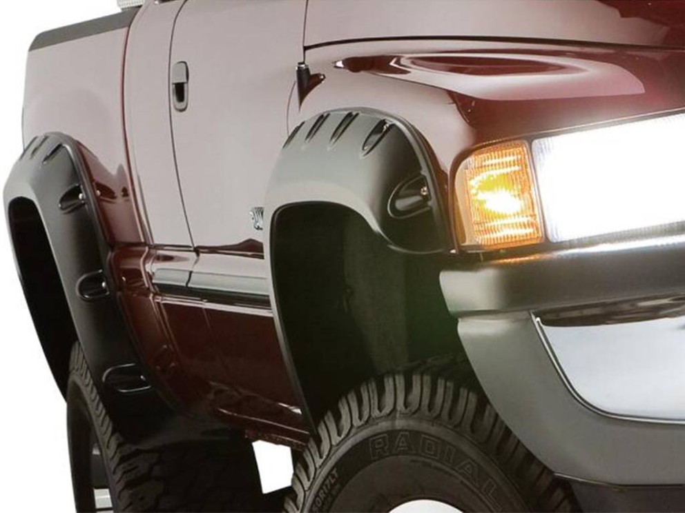 Bushwacker 50924-25 Pocket Painted Fender Flares Set 4 PC Dodge Ram 1500 19-25