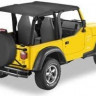 Бикини топ Jeep Wrangler TJ 03-06 2Door/4Door (Black Diamond) Header Safari Bestop 5253235