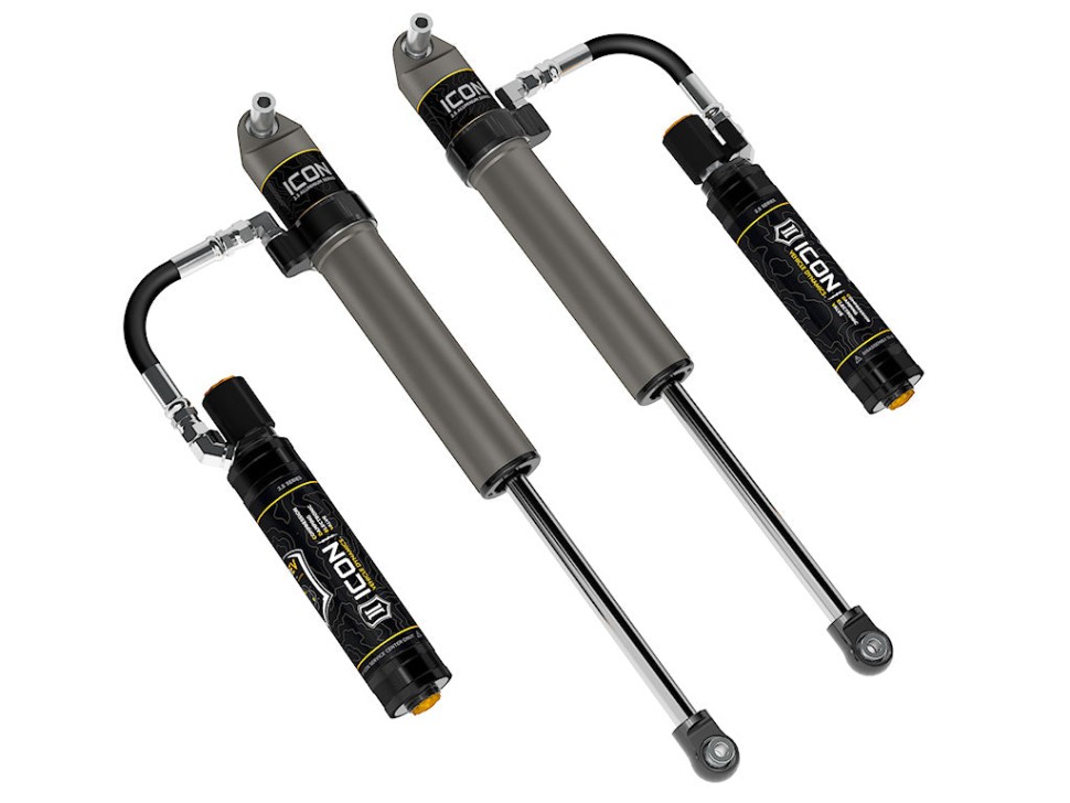 Icon Vehicle Dynamics 27821EP 2.5 VS Remote Reservoir CDEV Rear Reservoir Adjustable Shock Lift 2.5" Jeep Wrangler JL/Gladiator JT 18-26 Pair
