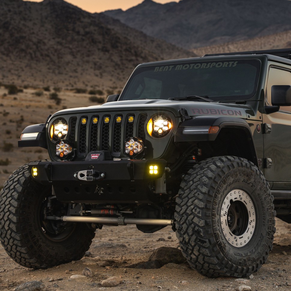 Комплект передних Led фар Jeep Wrangler JL/Gladiator JT 18-25 DOT LP6 Baja Designs 44-8309