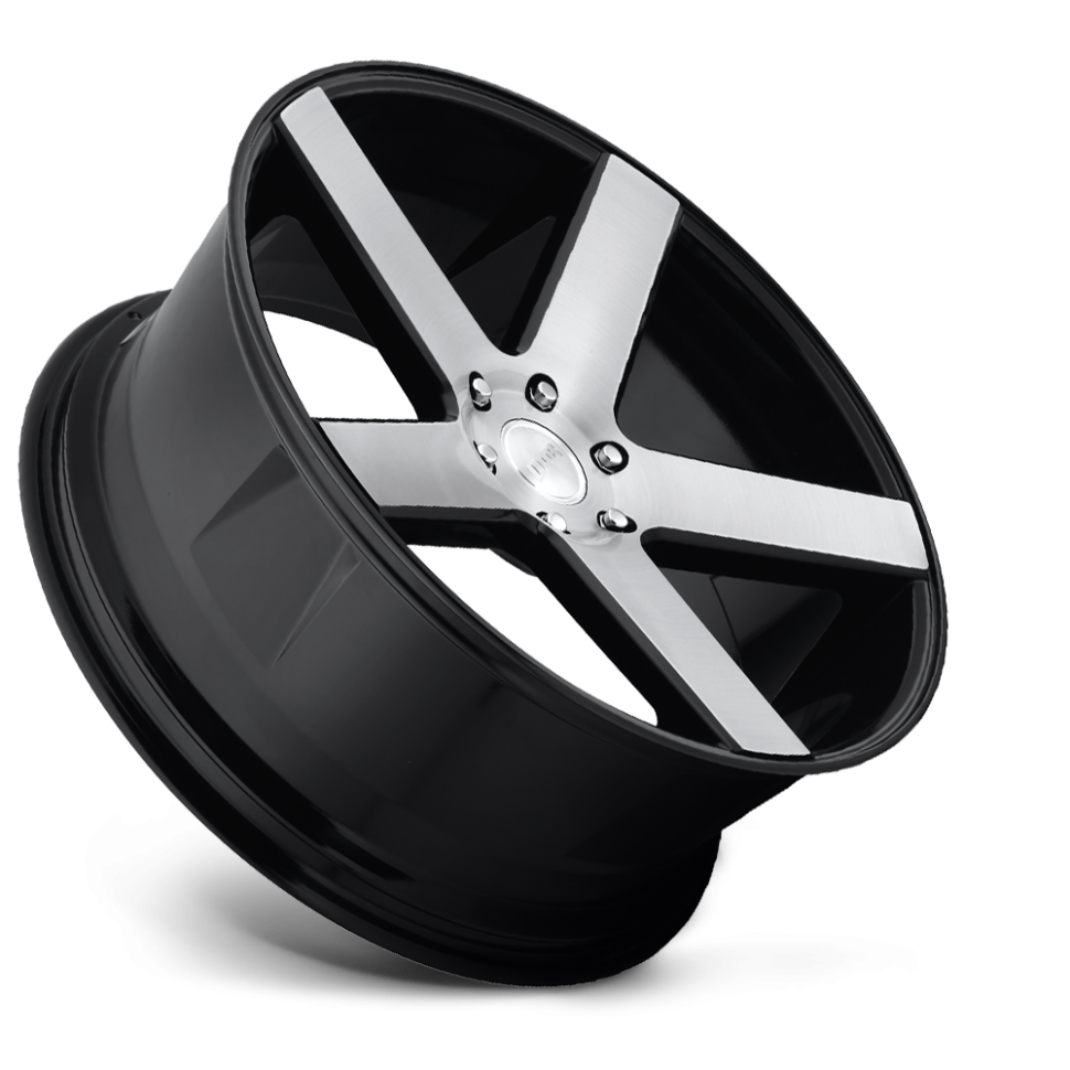 DUB Wheels S217229577+31 Baller S217 Wheel Gloss Black Brushed 22x9.5 +31