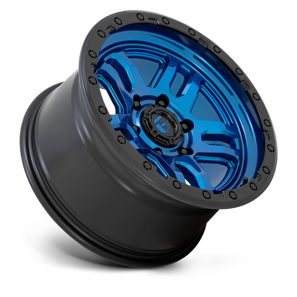 Колесный диск Fuel Off Road Ammo Blue With Black Lip 17x9 ET-12 D79017908945