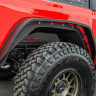 DV8 Offroad INFEND-04RB Rear Inner Fenders Raw Aluminium Jeep Gladiator 20-21