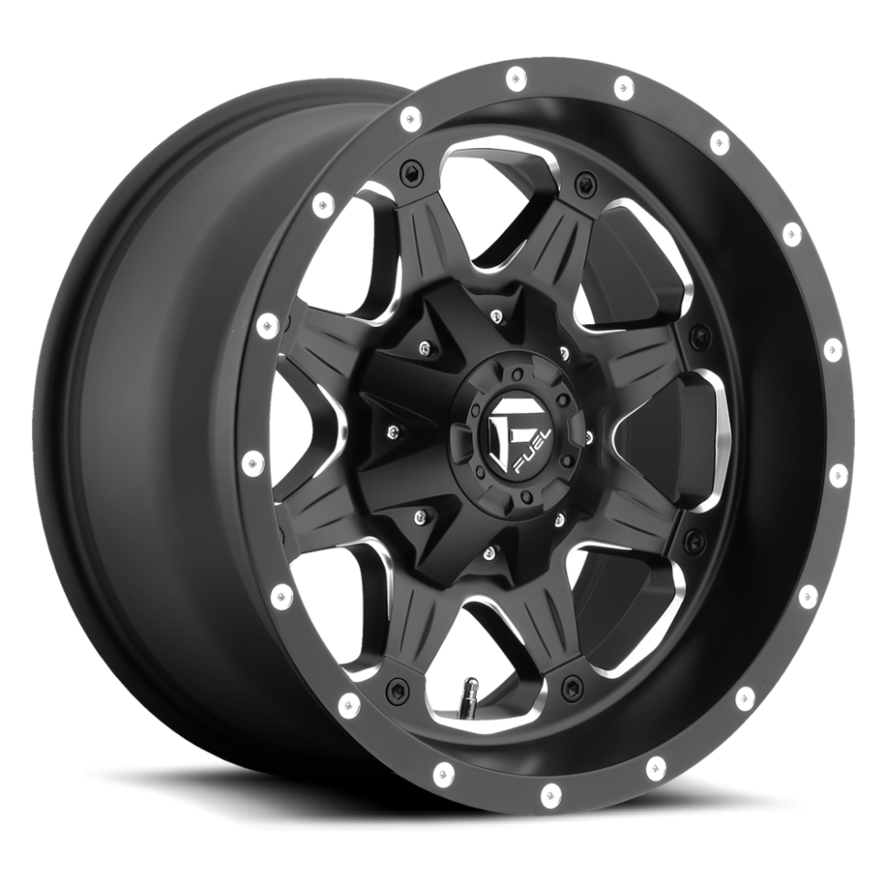 Колесный диск Fuel Off Road Boost Matte Black Milled 20x9 ET+1 D53420901749