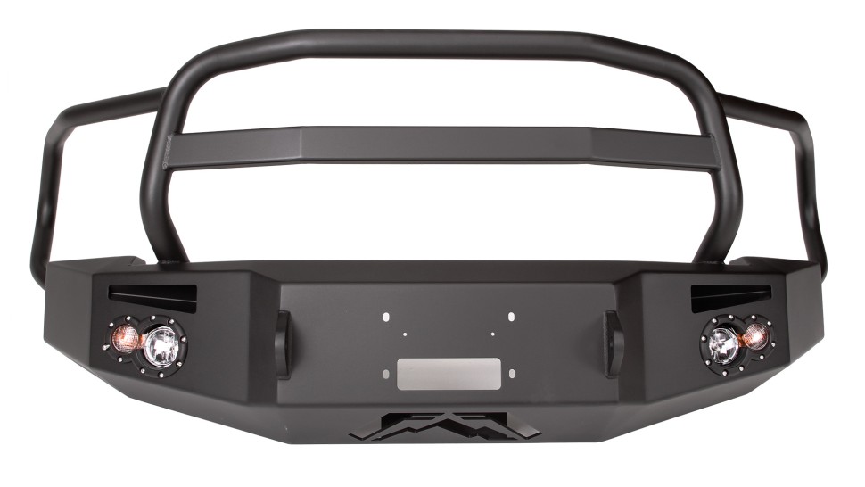 Fab Fours DR13-F2950-1 Premium Front Bumper With Full Guard Dodge Ram 1500 13-18