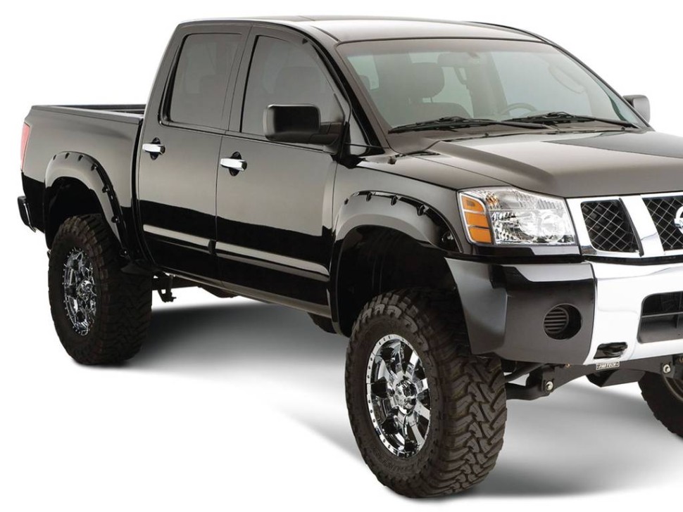 Расширители колесных арок Nissan Titan 04-15 Комплект 4 шт. Pocket Style Husky Liner 2807907