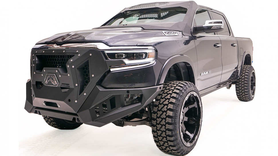 Fab Fours GR4200-1 Grumper Front Truck Bumper Dodge Ram 1500 19-21