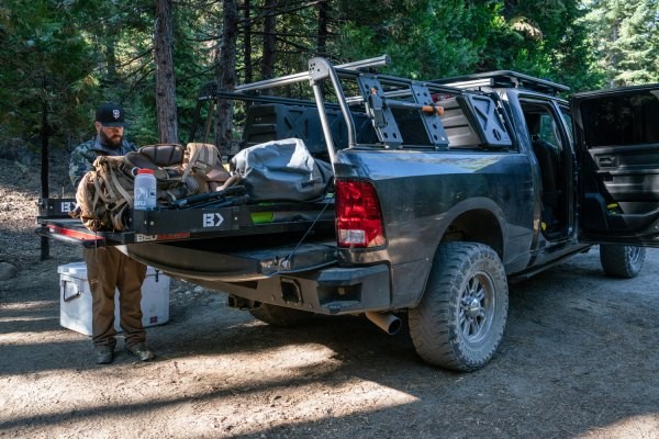 Выдвижная платформа пикапа 6' Bedslide 1000 Classic 10-7948-CLB