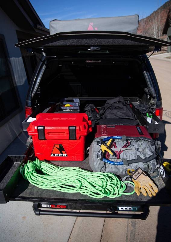 Выдвижная платформа пикапа 6' Bedslide 1000 Classic 10-7948-CLB