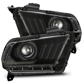Комплект передніх Led фар Ford Mustang 10-12 LUXX-Series AlphaRex 880118