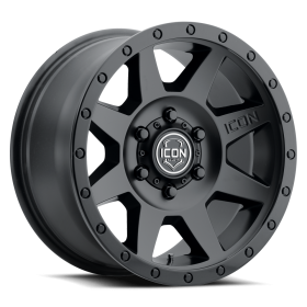 Icon Vehicle Dynamics 1818908350DB Rebound Wheel Double Black 18x9 Offset 0