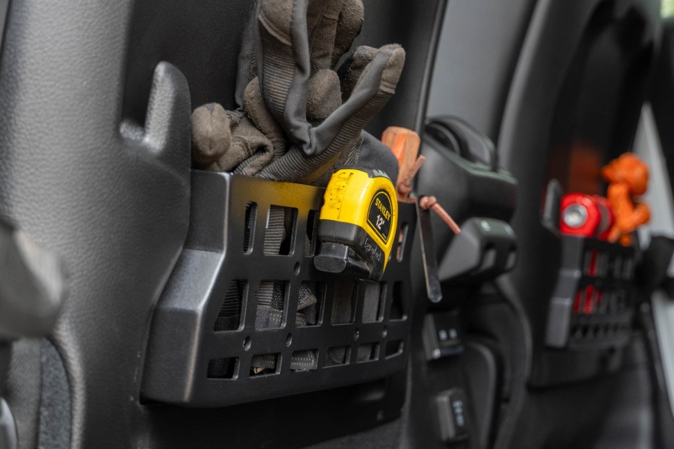 Кармашек Molle на спинку сиденья Jeep Wrangler JL/Gladiator JT 18-25 DV8 Offroad MPJL-09