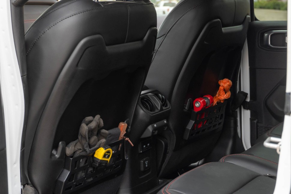 Кармашек Molle на спинку сиденья Jeep Wrangler JL/Gladiator JT 18-25 DV8 Offroad MPJL-09