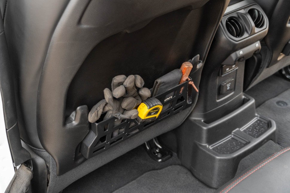 Кармашек Molle на спинку сиденья Jeep Wrangler JL/Gladiator JT 18-25 DV8 Offroad MPJL-09