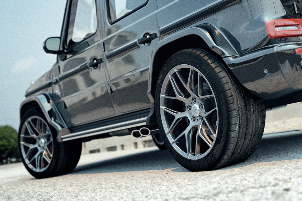 Колесный диск Asanti Wheels Dynasty Titanium Brushed 22x10.5 ET+35 ABL27-22055635TB