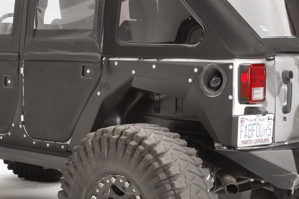 Задние крылья Jeep Wrangler JK 07-18 Fab Fours JK1001-1