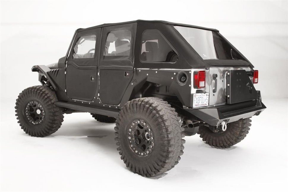 Задние крылья Jeep Wrangler JK 07-18 Fab Fours JK1001-1