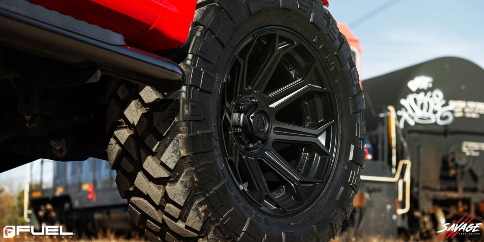 Fuel Off Road D70624201847 Siege Wheel Matte Black 24x12 -44