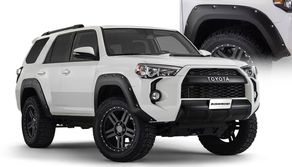 Розширювачі колісних арок Toyota 4Runner 14-24 к-кт 4 шт. Pocket Style Bushwacker 30921-02