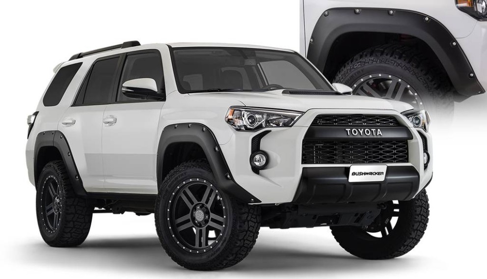 Расширители колесных арок Toyota 4Runner 14-24 к-кт 4 шт. Pocket Style Bushwacker 30921-02