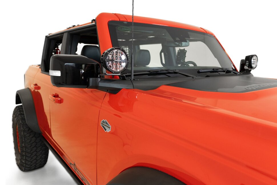 Подвійний кронштейн світла на стійку Ford Bronco 21-25 Addictive Desert Designs AC2301801NA