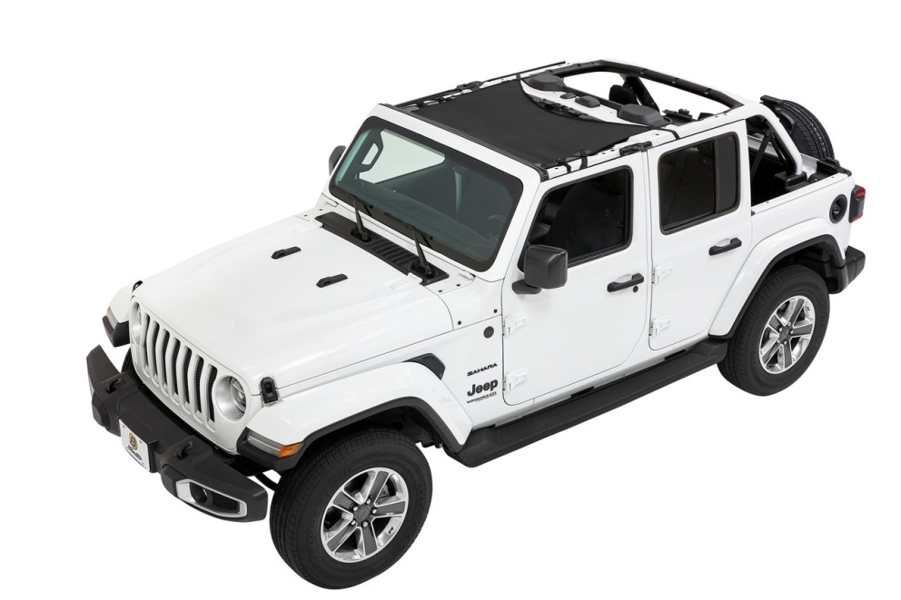 Sun Targa Style Bikini Top Mesh Jeep Wrangler JL/Gladiator JT 18-26 Bestop 5241011