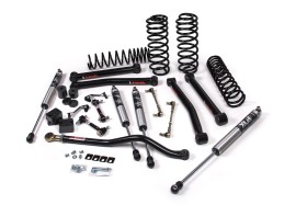 Лифт кит подвески 2.5" J-Konnect Jeep Wrangler JL 18-22 4Door с амортизаторами Fox 2.5 Elite/усиленные пружины JKS JSPEC122PES