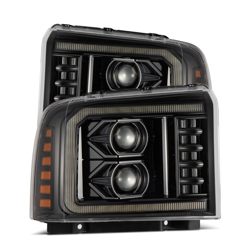Комплект передних Led фар Ford F-250/F-350/F-450/F-550/Excursion 05-07 LUXX-Series AlphaRex 880316