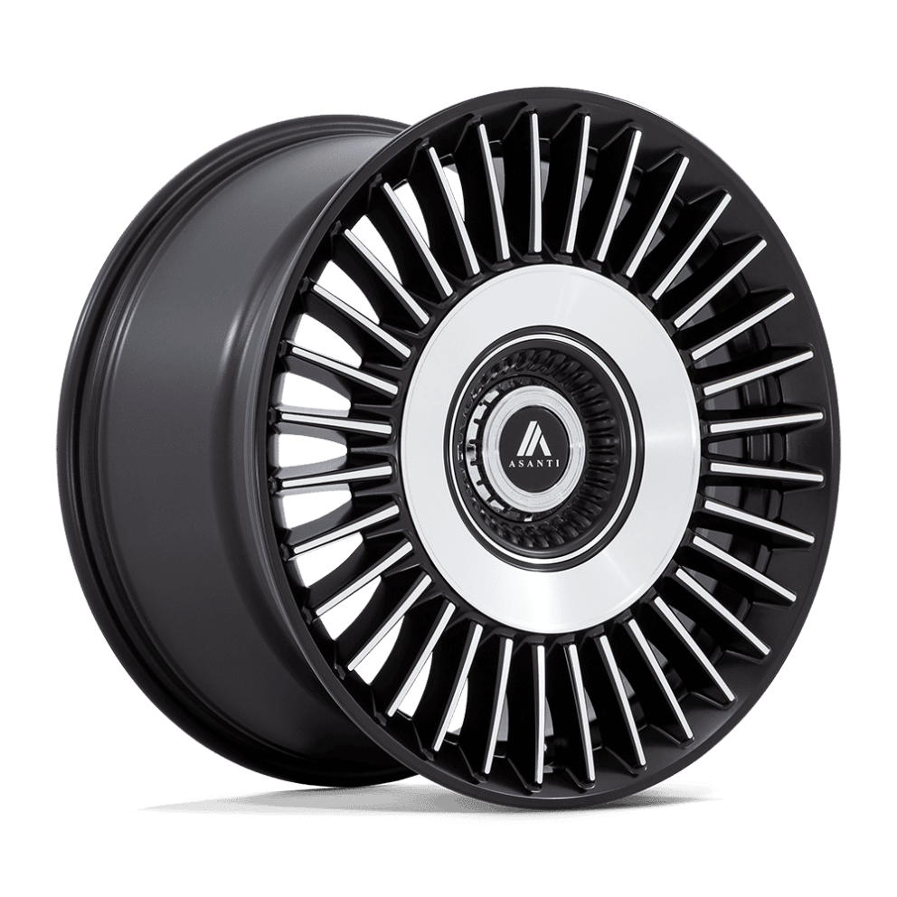 Колесный диск Asanti Wheels Tiara Satin Black Bright Mach Face 20x10.5 ET+40 AB040MD20054640