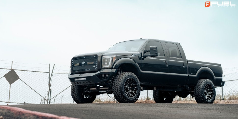 Колесный диск Fuel Off Road Twitch Glossy Black Milled 20x10 ET-18 D76920008247