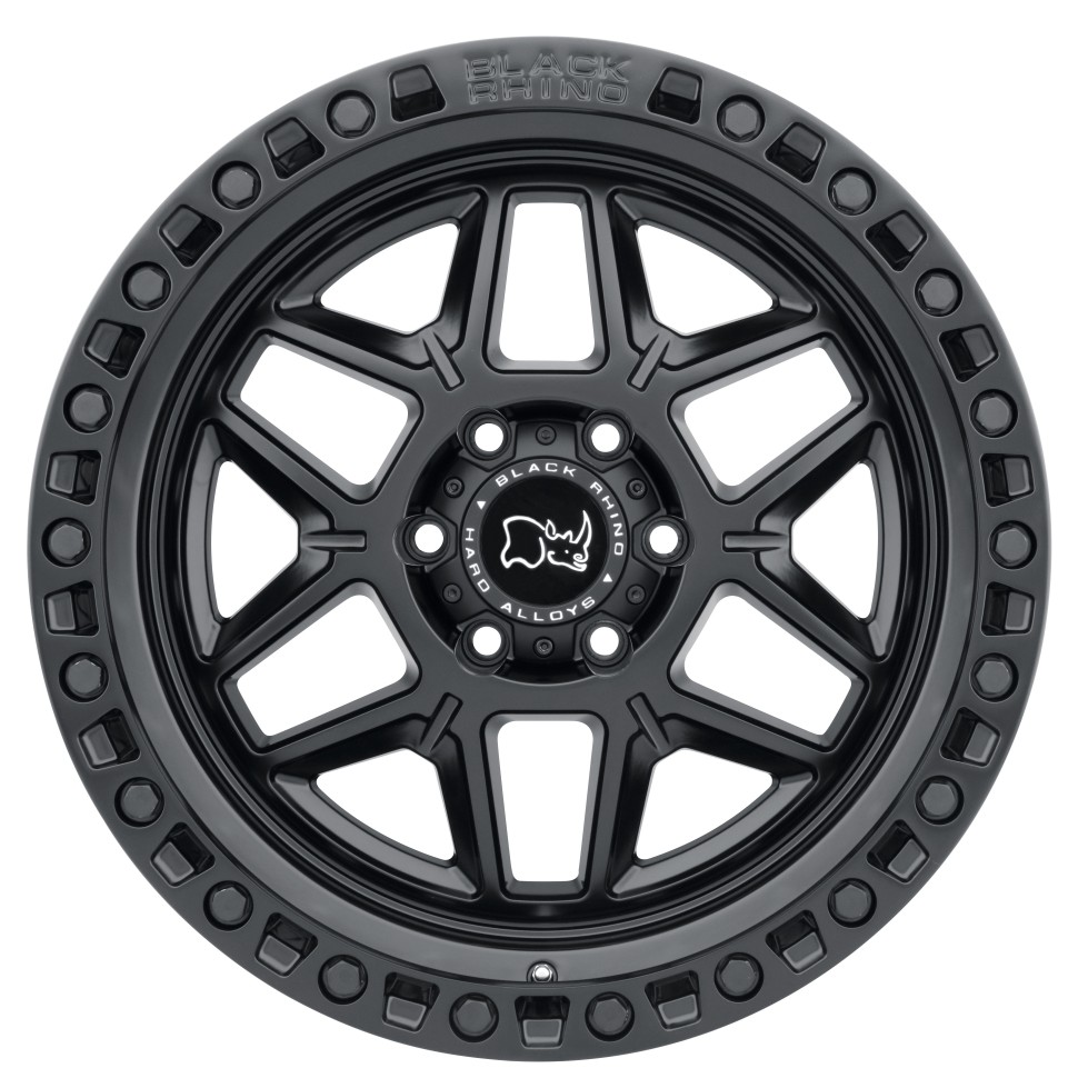 Колісний диск Black Rhino Kelso Matte Black W/Blk Bolts 18x9 ET+12 1890KLS126135M87