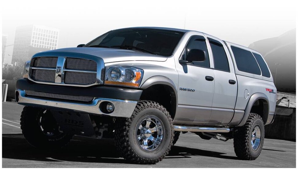 Bushwacker 50912-02 Extend A Fender Flares Set 4 PC Dodge Ram 1500/2500/3500 06-09
