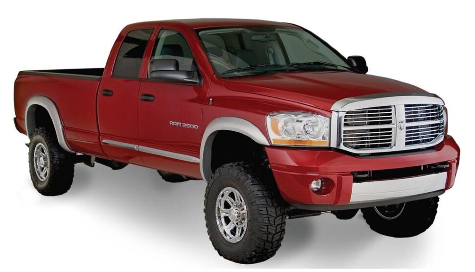 Bushwacker 50912-02 Extend A Fender Flares Set 4 PC Dodge Ram 1500/2500/3500 06-09