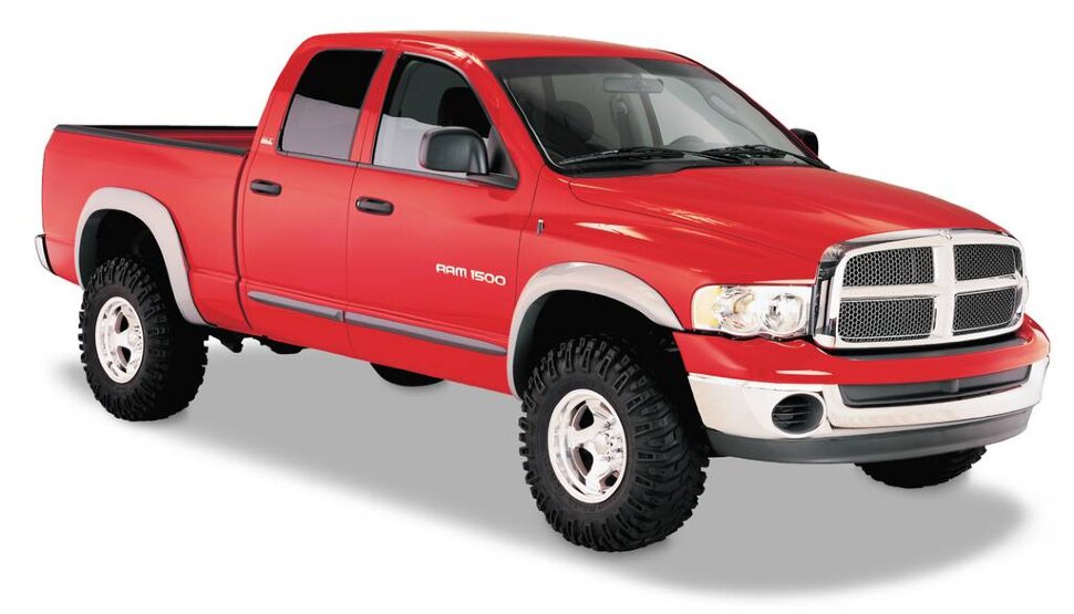 Bushwacker 50912-02 Extend A Fender Flares Set 4 PC Dodge Ram 1500/2500/3500 06-09