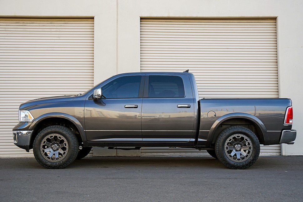 Black Rhino 1880WAR355114M76 Warlord Wheel Matte Black W/Machine Dark Tint Lip 18x8 +35