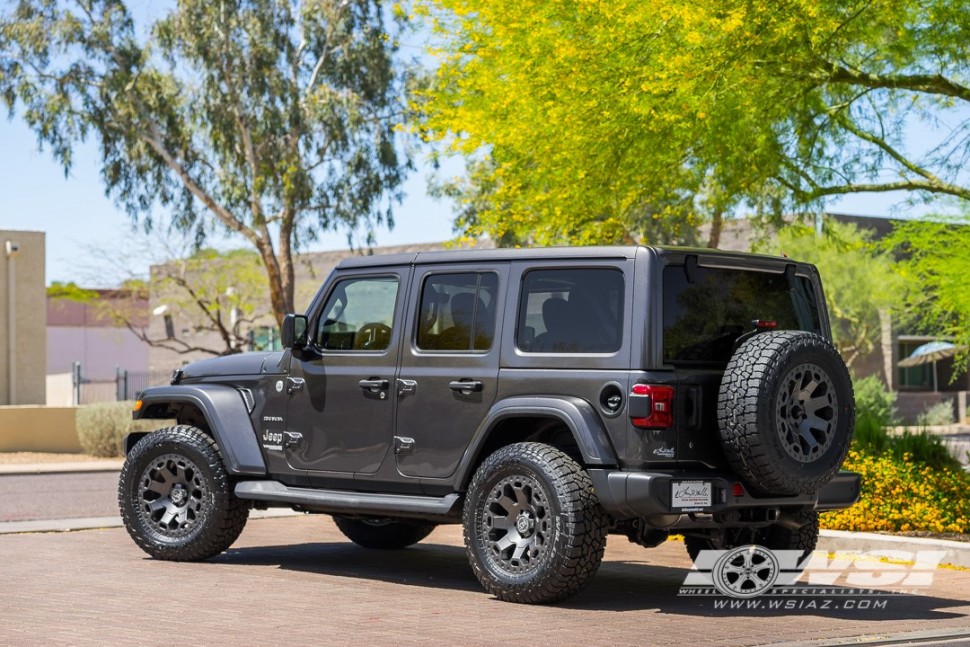 Black Rhino 1880WAR355114M76 Warlord Wheel Matte Black W/Machine Dark Tint Lip 18x8 +35