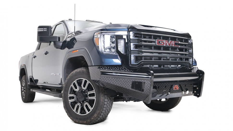 Передний бампер Black Steel GMC Sierra 2500/3500 15-19 Fab Fours GM14-S3161-1