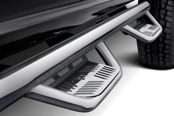 N-FAB HPC1980CC-SS Podium LG & SS Steps Chevrolet Silverado/GMC Sierra 1500/2500/3500 19-22 Crew Cab