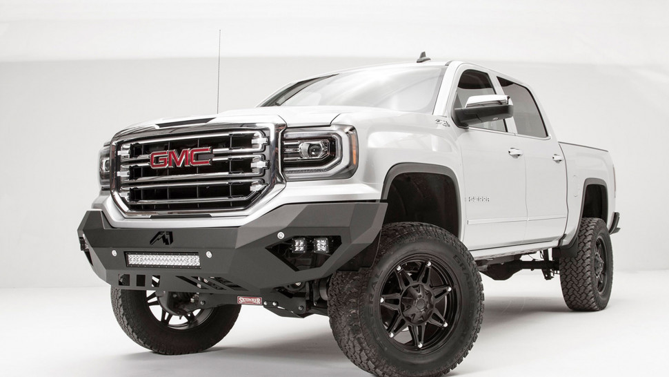 Fab Fours GS16-D3951-1 Vengeance Front Bumper GMC Sierra 1500 16-18