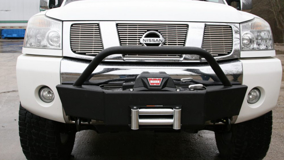 Майданчик для лебідки Nissan Titan XD 16-19 Fab Fours NT16-N3450-1