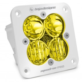Baja Designs 491013WT Squadron Pro 3.5"x3.5" Driving Led Off-Road Light Flush Mount