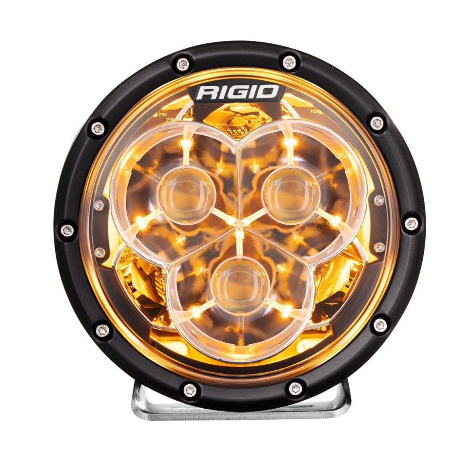 Дополнительная лазерная Led фара с подсветкой 6" Percision/Spot 360-Series Rigid Industries 36211